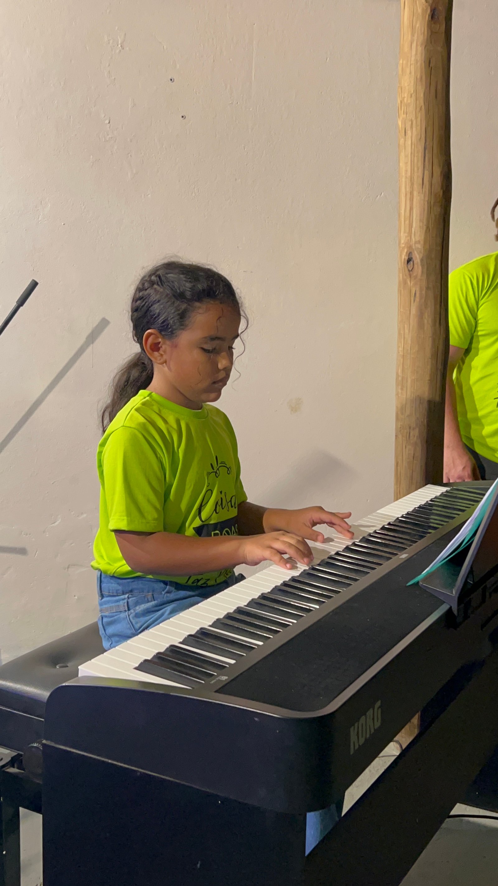 Sala de aula de piano